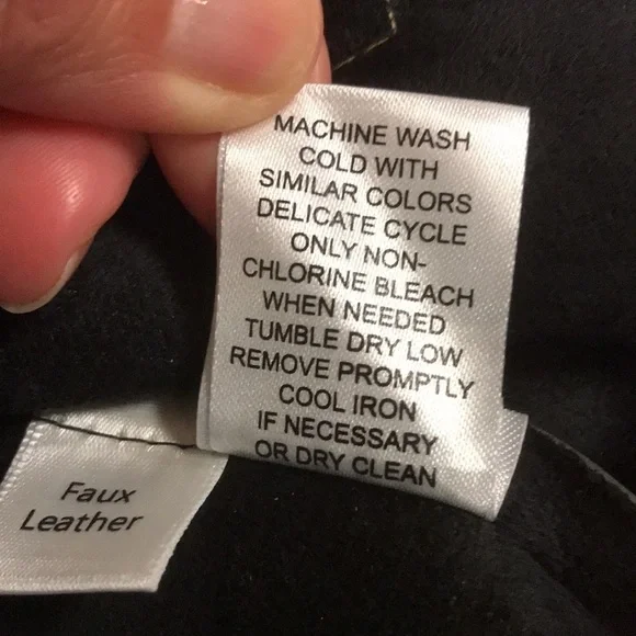 Truth by republic women’s faux leather bomber jacket size L - Picture 9 of 12